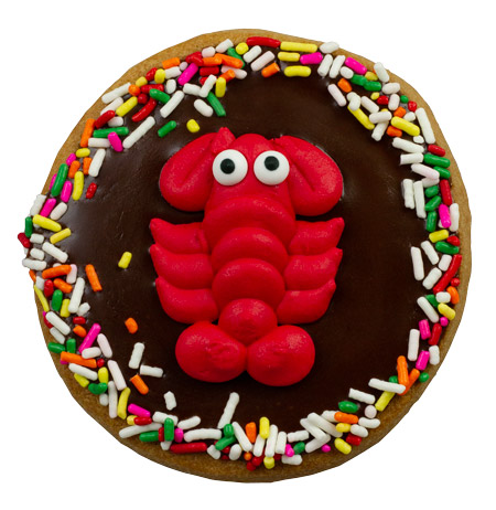 Lobster Cookie Face