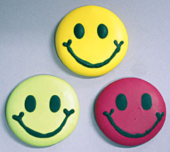 Smiley Face Icings - Asst