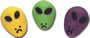Alien Face Icings - Assorted