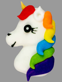 Rainbow Unicorn Heads