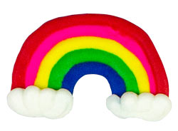 Rainbow Cookie Faces