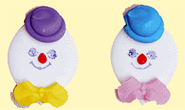 Clown Faces - 100 Count