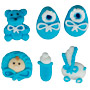 Baby Royal Icing Set - Small Blue