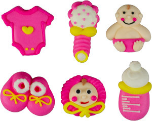 Baby Icing Set - Large Pink