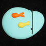 Fishing Pond W/Rod - Royal Icing