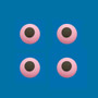 Eyes - Medium - Pink Only