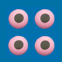 Eyes - Large - Pink Only
