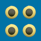 Eyes - Large - Yellow Only