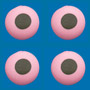 Eyes - Extra Large - Pink Only