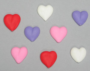 Mini Hearts Assorted Colors