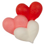 Mini Triple Heart - Royal Icing