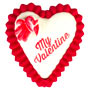 Heart W/Dove/Inscription Plaque