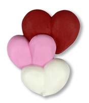 Small Triple Heart Icing