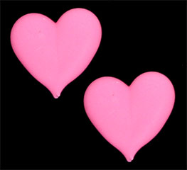 Pink Heart - 1-1/2