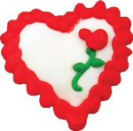 Red Heart W/Rose
