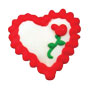 Red Heart W/Rose