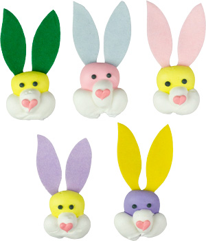 Rabbit Faces/Felt Ears