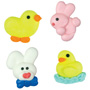 Easter Rabbits & Chicks Assorted - 4 Styles