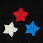 Patriotic Star Icings- R/W/B