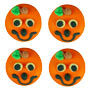 Mini Comical Pumpkin Face