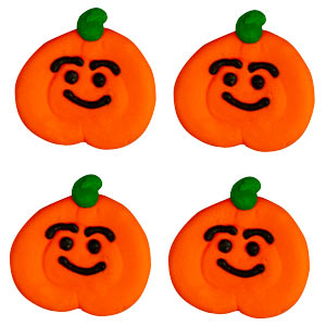 Smiling Pumpkin Face - Large