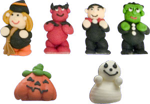 3d Halloween Icing Assortment