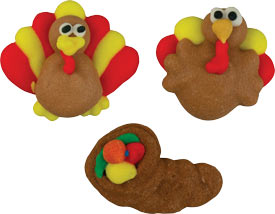 Mini Thanksgiving Icing Assortment