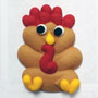 Gobbles/Turkey Icing Face