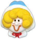 Mrs. Pilgrim Icing Face