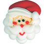 Santa w/ Red Cheeks Icing Face