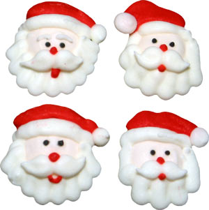 Santa Faces Assortment
