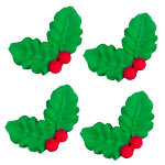 Tiny Double Holly Leaf W/ Berries