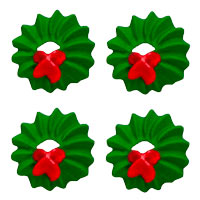 Tiny Christmas Wreaths