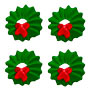 Tiny Christmas Wreaths