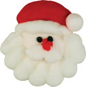 Santa Claus Face Icing
