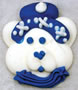 Bear In Blue Hat Cookie Face Icing