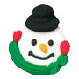 Frostee Snowman Cookie Face