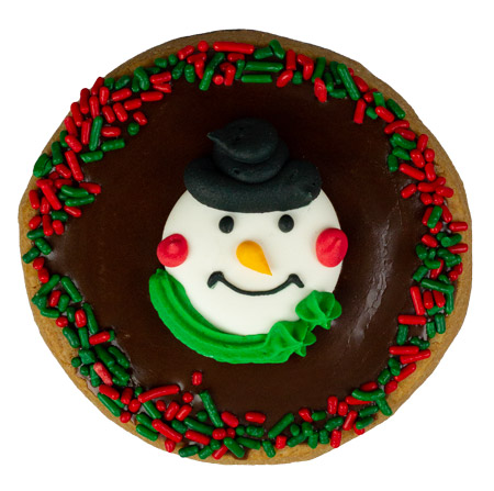Frostee Snowman Cookie Face