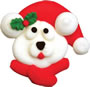Santa Bear Icing Face