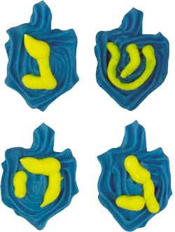 Festive Dreidel Set