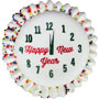 New Year Clock Plaque