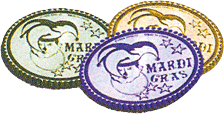 Mardi Gras Coins - Asst.