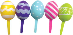 Easter Egg Picks - Asst.