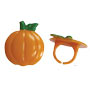 Halloween/Thanksgiving Puffy Pumpkin Rings