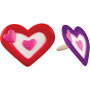 Double Heart Rings - Asst.