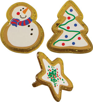 Christmas Cookie Rings - Asst.