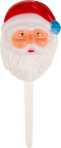Puffy Santa Pick