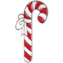 Candy Cane Pick