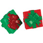 Christmas Gift Party Rings - Red & Green Asst.