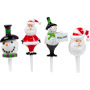 Santa & Snowman Picks - Asst.